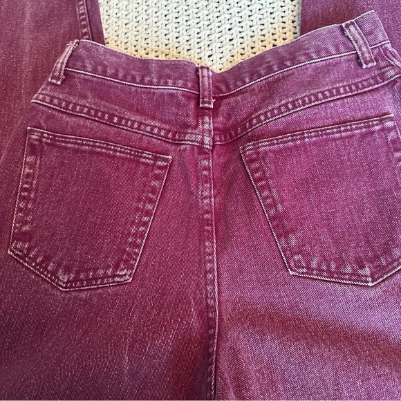 Vintage Wrangler High Rise Mom Tapered Leg 80’s Acid Wash Purple Jeans 28x29 - Picture 7 of 10